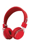 21822 Ziva Spor Mikrofonlu Kafa Bantlı Kulaklık Kırmızı 210143576, One Size