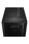 4000D AIRFLOW Temperli Cam 120mm Fanlı Mid-Tower Siyah Kasa-CC-9011200-WW