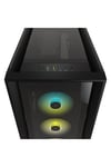 5000X RGB Temperli Camlı Mid-Tower ATX Siyah Gaming Kasa-CC-9011212-WW