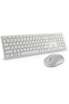 580-akhg Pro Wireless Keyboard And Mouse Km5221w Turkish Qwerty White