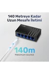 5port Gs105d 10/100 Yönetilemez Switch