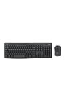 920-009804 MK295 Kablosuz Siyah Klavye Mouse Set