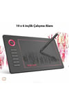 A15 16384 Levels Zoom Uyumlu 5080LPI Grafik Tablet+Kalem