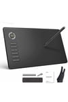 A15 16384 Levels Zoom Uyumlu 5080LPI Grafik Tablet+Kalem