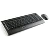 A4 Tech 9300F Türkçe Q Kablosuz Klavye Mouse Set Siyah Multimedya