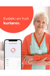 Akıllı Kablosuz Sos Panik Butonu Google Asistan Ve Tuya Destekli, Wifi, Çoklu Bildirim, Panik Butonu
