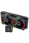 Aqua240-rgb 42.5 Cfm 2000rpm 12cm Amd/ıntel Lga1200 Uyumlu S-rgb 240mm Su Soğutmalı Cpu Fan