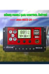 Bscd20 2a'lik Çift Usb Çıkışlı 12/24vdc 20a Pwm Geniş Lcd Ekran Solar Şarj Kontrol Cihazı
