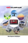 Bscd30 2a'lik Çift Usb Çıkışlı 12/24vdc 30a Pwm Geniş Lcd Ekran Solar Şarj Kontrol Cihazı