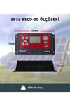 Bscd30 2a'lik Çift Usb Çıkışlı 12/24vdc 30a Pwm Geniş Lcd Ekran Solar Şarj Kontrol Cihazı