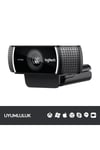 C922 Full HD 1080p Yayıncılar için Profesyonel Web Kamerası - Siyah