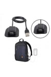 CKA Sırt Çantası Valiz Organizer USB Erkek/Dişi Çanta Şarj Kablosu ve Soketi
