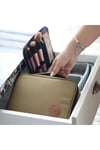 Comfy Kablo, Makyaj, Lens, Mini Drone Ve Aksesuar Için Ayarlanabilir Organizer Çanta-yeşil