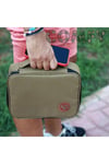 Comfy Kablo, Makyaj, Lens, Mini Drone Ve Aksesuar Için Ayarlanabilir Organizer Çanta-yeşil