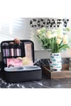 Comfy Kablo, Makyaj, Lens, Mini Drone Ve Aksesuar Için Ayarlanabilir Organizer Çanta-siyah