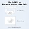Cudy AP1200 1 Portlu 10/100Mbps AC1200 2 Anten Tavan Access Point