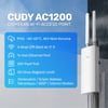 Cudy AP1200 5GHz 867Mbps,2.4GHz 300Mbps,IP65 Outdoor 4in1 PoE AP/Repater/WISP Router(AC1200 Serisi)