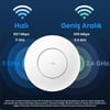 Cudy AP1300 5GHz 867 Mbps, 2.4GHz 300 Mbps WiFi Gigabit IP65 Indoor Access Point (AC1200 Serisi)