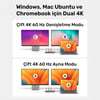 Cudy CS700 Dual 4K 2xHDMI 2xDisplayPort 2xUSB-C(10Gbps) 4xUSB-A 1xGigabit 100W PD Dock İstasyonu