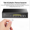 Cudy FS1006P 250m 60W PoE+ 6 Port 10/100Mbps Megabit Metal Switch
