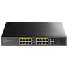 Cudy FS1018PS1 16 Port 10/100Mbps 200W PoE+,2 Gigabit Uplink Portlu, SFP VLAN CCTV SFP Switch