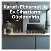 Cudy FS105 5Port 10/100Mbps Duvar Montajlı Metal Masaüstü Switch