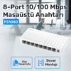 Cudy FS108D 10/100Mbps 8 Port Megabit Switch