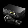Cudy GS1005PTS1 1 Port Gigabit+ 4 Port Gigabit 120W PoE+1 Port SFP Gigabit Metal Switch