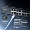Cudy GS1016 10/100/1000Mbps 8KMAC 16 Port Gigabit Metal Rack Mount Switch