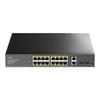 Cudy GS1018PS2 16Port 10/100Mbps Gigabit PoE 2Port Gigabit 200W Metal Masaüstü Switch