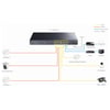 Cudy GS1020PS2 16 Port Gigabit 200W 250m PoE+, Gigabit SFP, CCTV, VLAN Metal Switch