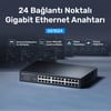 Cudy GS1024 16K MAC, 24 Port Gigabit Metal Switch
