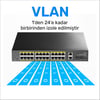 Cudy GS1026PS2 2Port Gigabit 24Port Gigabit PoE 10/100Mbps 300W Metal Kasa Switch