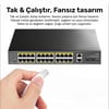 Cudy GS1026PS2 2Port Gigabit 24Port Gigabit PoE 10/100Mbps 300W Metal Kasa Switch