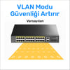 Cudy GS1026PS2 2Port Gigabit 24Port Gigabit PoE 10/100Mbps 300W Metal Kasa Switch