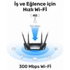 Cudy LT400 2,4GHz 300Mbps, 5GHz 867Mbps, 4 Ports 4G LTE Nono SIM Destekli DDNS Mobile Router