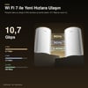 Cudy M11000 BE11000 2.5G Üç Bant Tüm Ev Mesh Wi‑Fi 7 Sistemi 10,7 Gbps 4×2.5G Port MLO 320 MHz 1'li Paket  