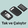 Cudy MF4 4G LTE 2000Mah/7Saat 10 Cihaz Destekli SIM Kart Takılabilir Taşınabilir Mobile Wi-Fi Router