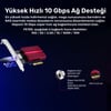 Cudy PE10G WOL 10.000Mbps Multi-Gigabit PCI Express Ethernet Ağ Kartı