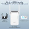 Cudy RE1800 5GHz 1201Mbps, 2.4GHz 574Mbps,Wi-Fi 6 Mesh 2x5dbi Menzil Artırıcı Repeater(AX1800Serisi)