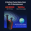 Cudy RE3000 5GHz 2402Mbps, 2.4GHz 574Mbps,Wi-Fi 6 Mesh 2x5dbi Menzil Artırıcı Repeater(AX3000Serisi)