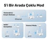 Cudy WR1200E 300Mbps/2.4GHz 867Mbps/5GHz 4x5dBi Anten 4Port Dual Band Wi-Fi Router (AC1200 Serisi)