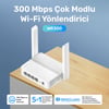 Cudy WR300 Mesh Uyumlu 2.4GHz 300Mbps WireGuard/L2TP/PPTP/VPNClient AP/RE/WISP/Mesh Router (N300)