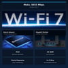 Cudy WR6500 BE6500 Dual-Band Wi-Fi 7 Router Gigabit Portlu MLO 4K QAM Broadcom OFDMA Destekli Ev İçi