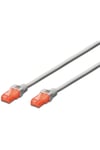 DK-1617-030 3m CAT6 LSZH, U-UTP Bakır Patch Kablo (Gri)