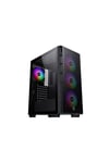 Elite One Mesh EN40191 650W Odin RGB Fanlı Temperli Camlı ATX Mid Tower Oyuncu Kasası