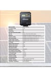 Emppt20 2a'lik Çift Usb Çıkışlı 12/24vdc Mppt 20a Geniş Lcd Ekran Solar Şarj Kontrol Cihazı