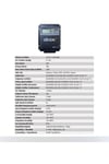 Emppt30 2a''lik Çift Usb Çıkışlı 12/24vdc Mppt 30a Geniş Lcd Ekran Solar Şarj Kontrol Cihazı