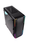 Enso 2*120mm Fan Siyah 2*usb 3.0 Tempered Glass Oyuncu Kasası