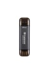 ESD310 Portable 256GB Siyah SSD USB Type-A, Type-C (TS256GESD310C)